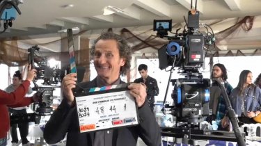 Due Famiglie Un Funerale Set Fotografia