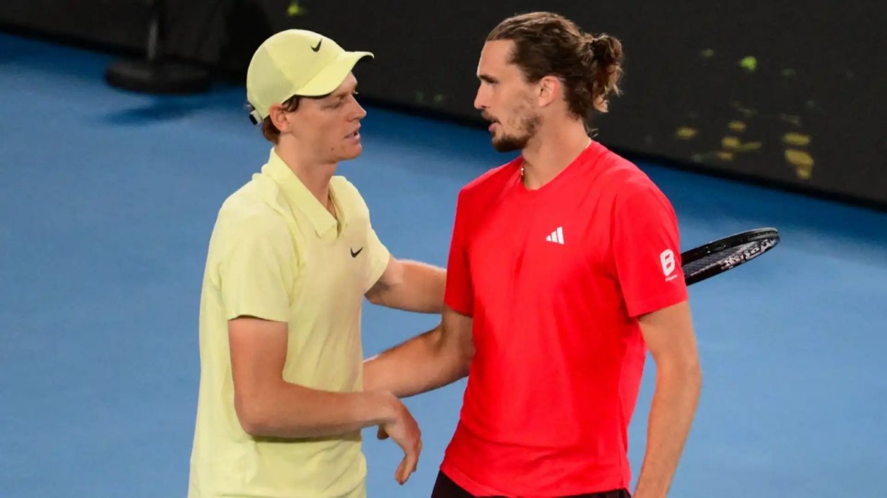 Jannik Sinner e Alexander Zverev