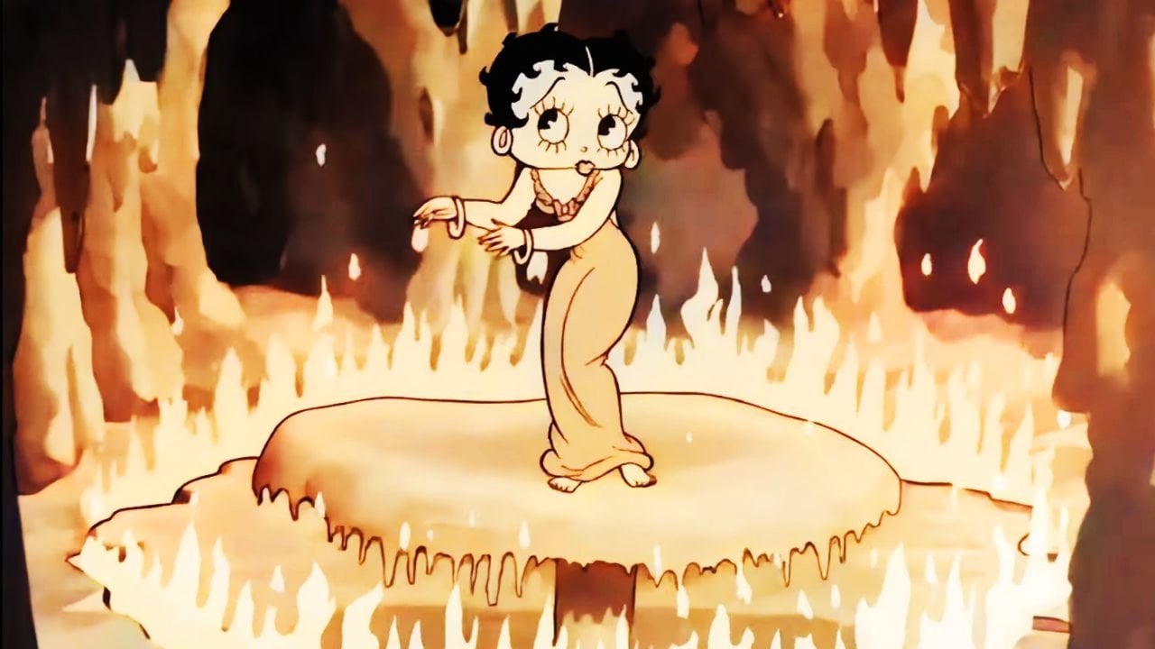 Betty Boop, una scena di un corto classico