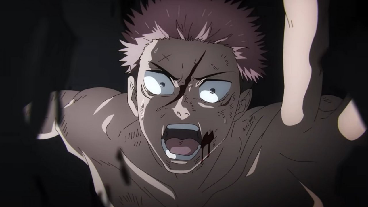 Una scena di Jujutsu Kaisen
