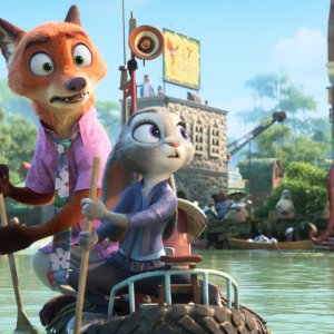 Zootropolis 2: Nick e Judy in una scena