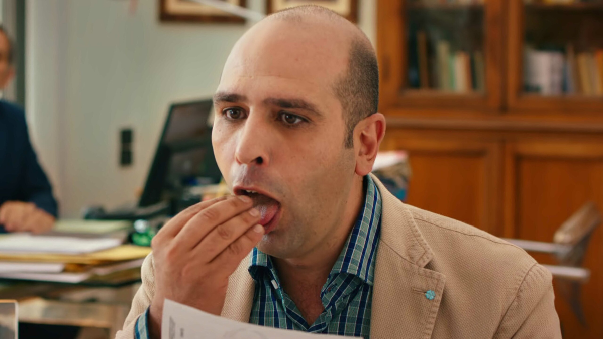 Checco Zalone in una scena di Quo Vado