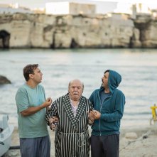 Oi vita mia: Lino Banfi con Pio e Amedeo