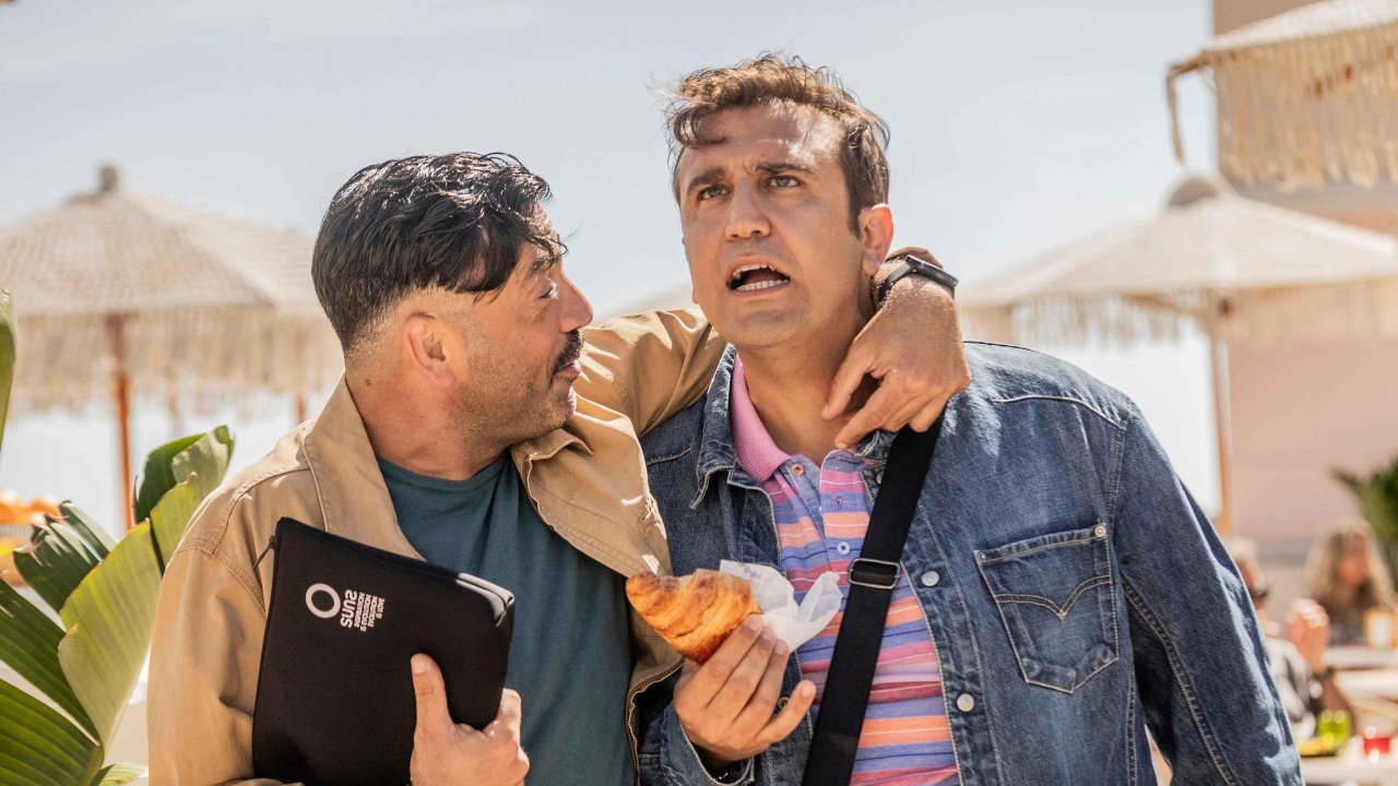 Pio e Amedeo in una scena di Oi vita mia