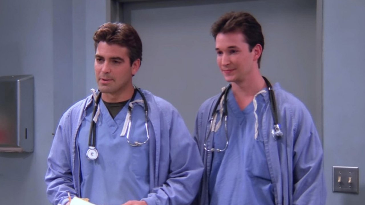 Una foto di Clooney e Wyle