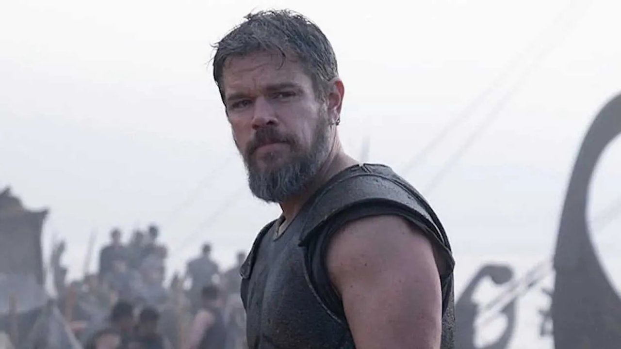 The Odyssey: Matt Damon in un'immagine del film di Christopher Nolan