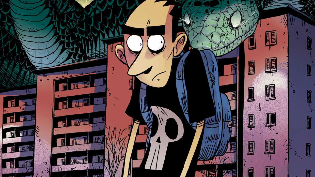 Una foto di Zerocalcare