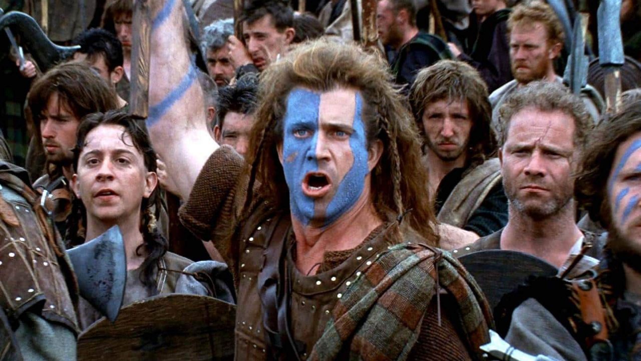 Una scena di Braveheart