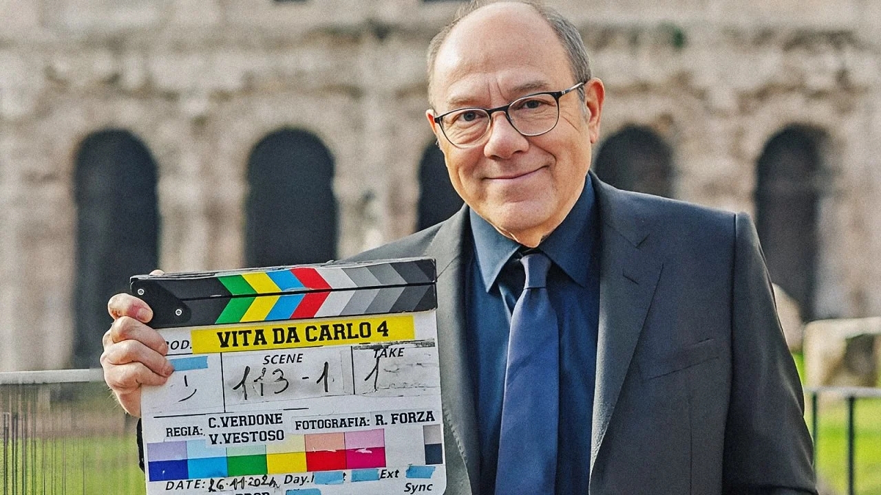 Carlo Verdone è il protagonista di Vita da Carlo 4