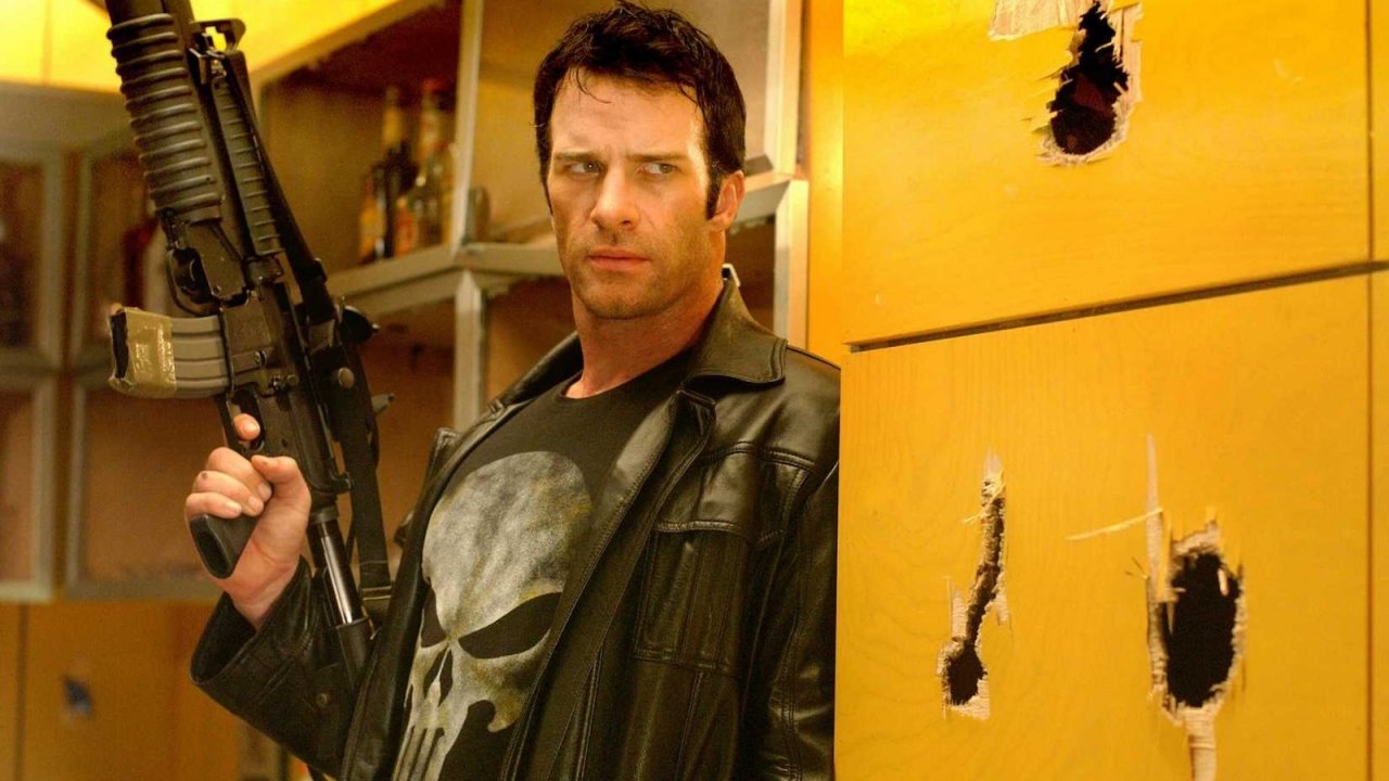 The Punisher, Thomas Jane in una scena del film