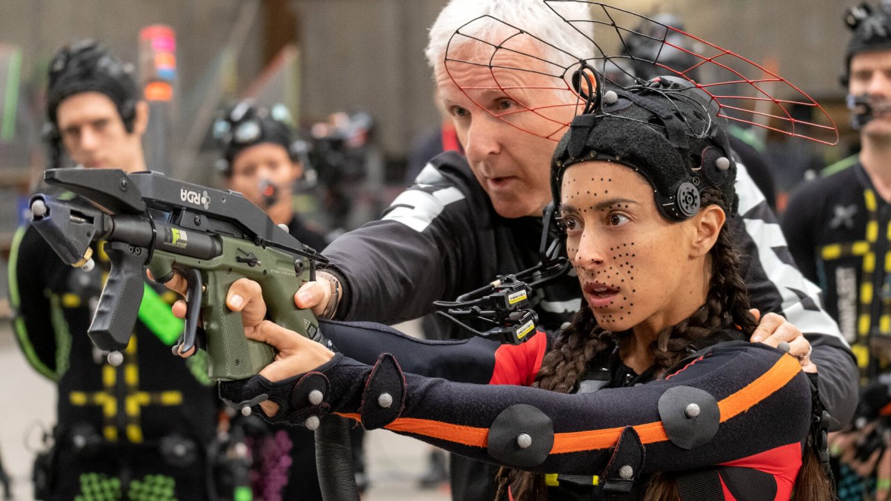 Sul set di Avatar: Fuoco e Cenere