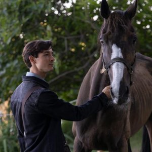 Laghat - Un sogno impossibile, Lorenzo Guidi col il cavallo Laghat