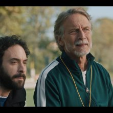 Mimmo ed Alessandro sul campo da calcio