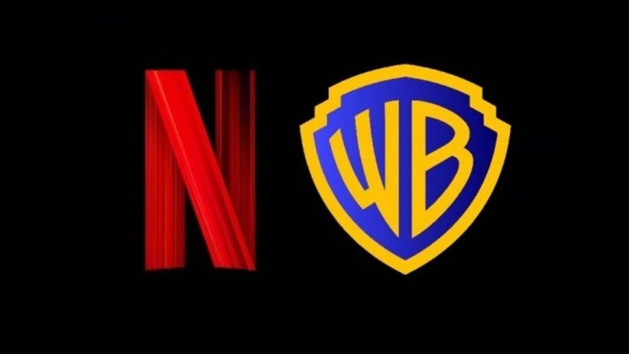 I due loghi di Netflix e Warner Bros.