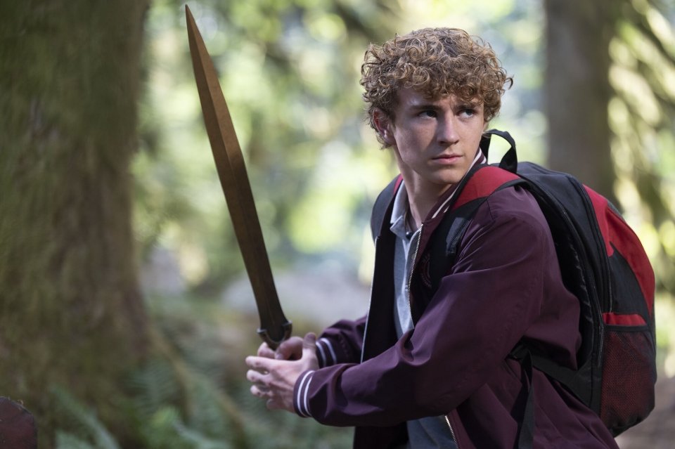 Percy Jackson Walker Scobell Scena Seconda Stagione Serie Tv Disney Plus
