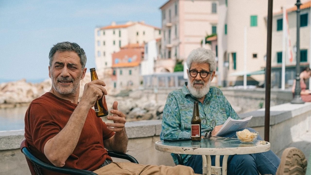 I Delitti Del BarLume: Filippo Timi e Alessandro Benvenuti in un'immagine