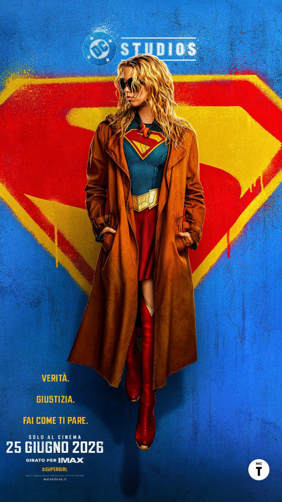 Supergirl Teaser Poster Italiano