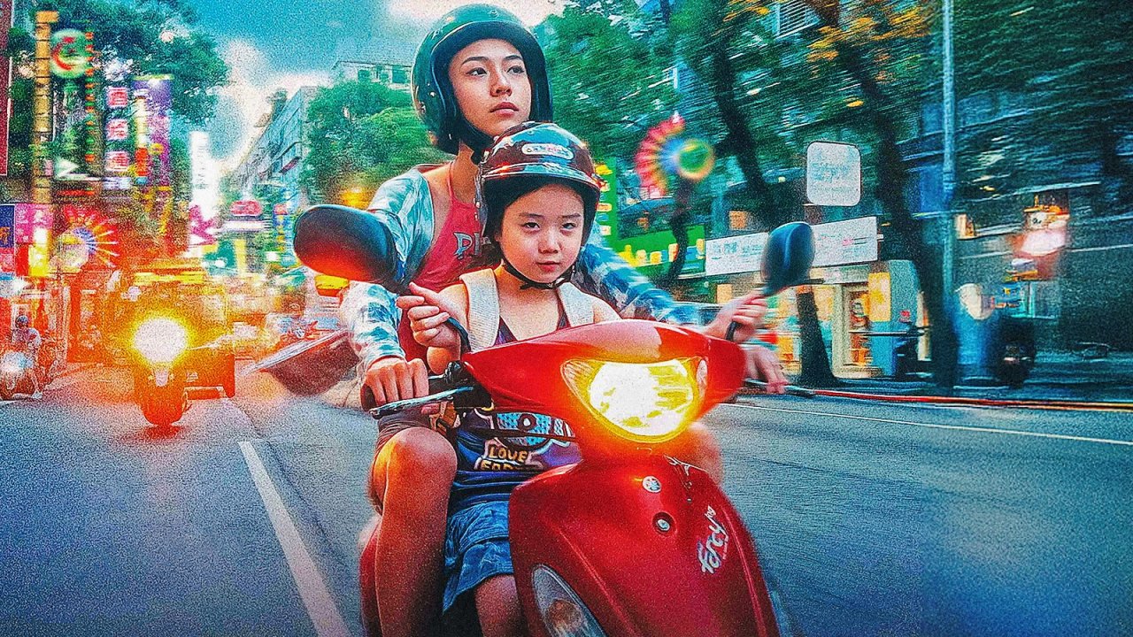 Nina Ye in una scena de La mia famiglia a Taipei