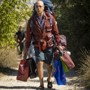 Buen Camino: Checco Zalone in una scena del film