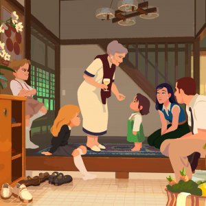 La piccola Amélie: un momento del film animato