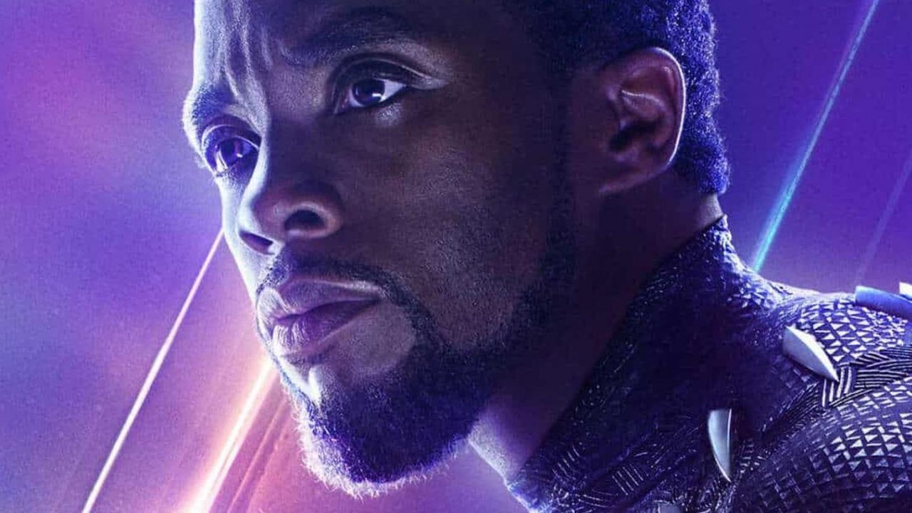 Chadwick Boseman nei panni di T'Challa