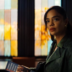 La sua verità. Tessa Thompson in una foto della miniserie