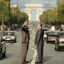 Lo sconosciuto del Grande Arco: Claes Bang, Michel Fau in una scena