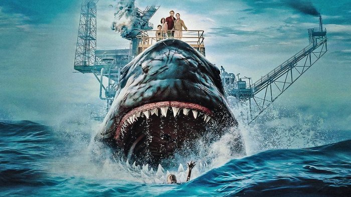 The Black Demon, la recensione: un gigantesco megalodonte in uno scontato shark-movie