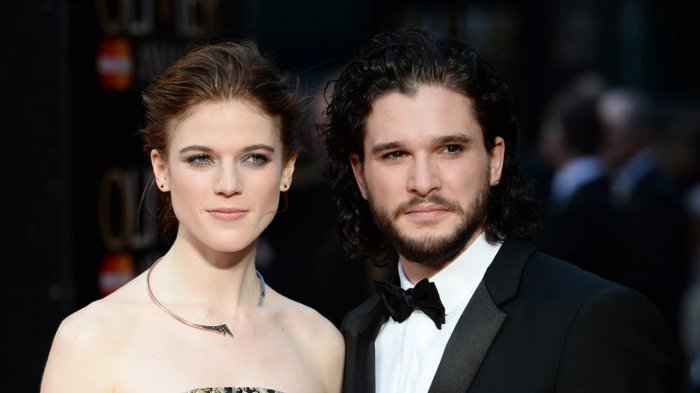 Kit Harington e Rose Leslie, star della serie Il Trono di Spade, hanno subito un furto in casa