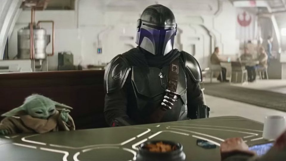 The Mandalorian And Grogu Scena