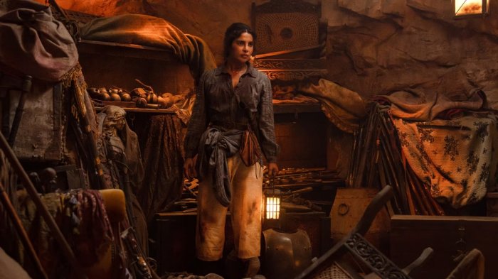 The Bluff: Priyanka Chopra Jonas è un ex pirata nelle prime foto del film prodotto dai fratelli Russo