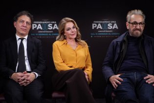 Prendiamoci Una Pausa: Intervista a Claudia Gerini, Marco Giallini, Christian Marazziti
