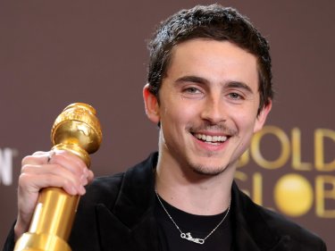 Chalamet Golden Globe