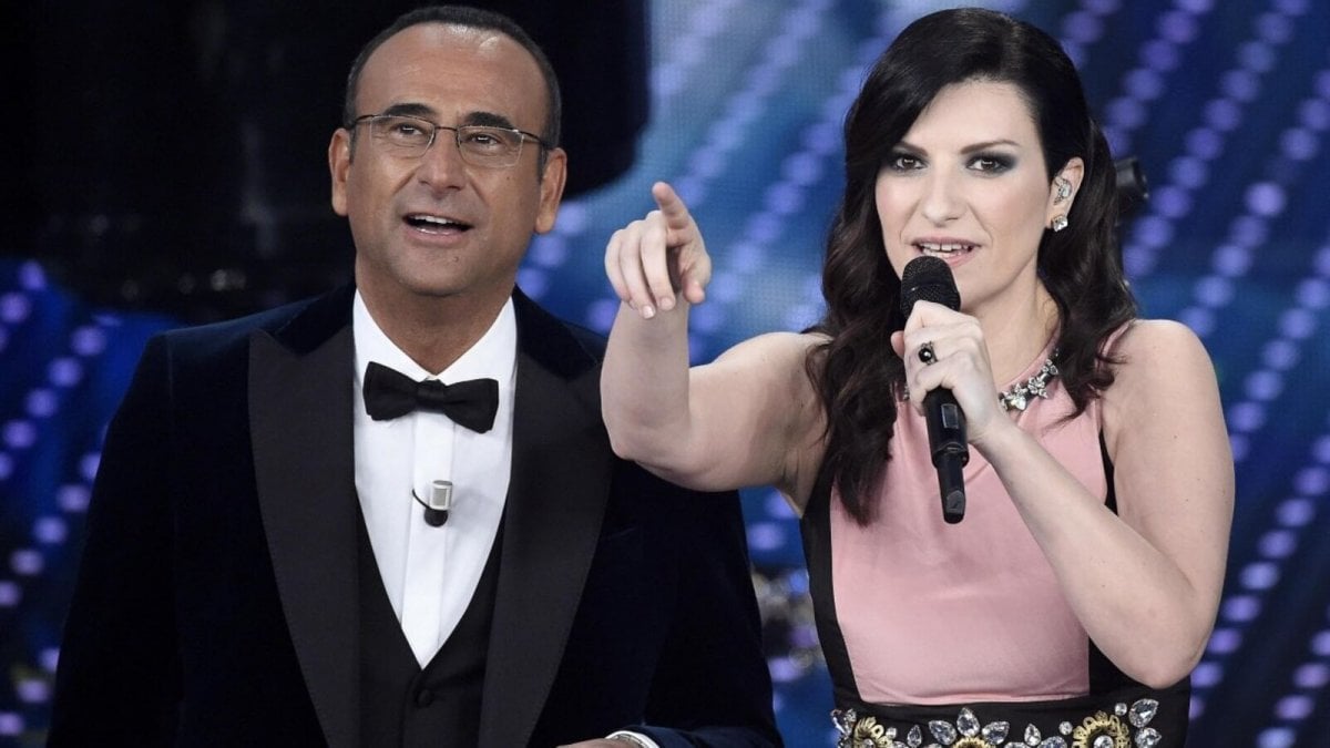 laura pausini co conduttrice di sanremo 2026 con carlo conti l annuncio ufficiale al tg1 da Movieplayer.it laura pausini co conduttrice di sanremo 2026 con carlo conti l annuncio ufficiale al tg1