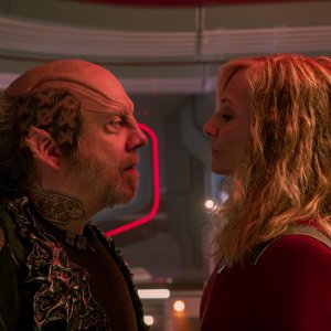 Holly Hunter e Paul Giamatti in una scena