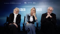 La Grazia: video intervista a Toni Servillo, Anna Ferzetti e Milvia Marigliano