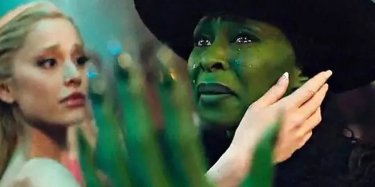 Wicked Ariana Grande Cynthia Erivo Scena Ozdust Ballroom Lacrima Film Cinema
