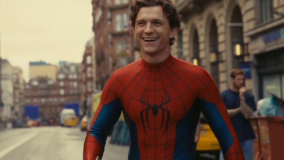 Spider Man Sorriso Tom Holland