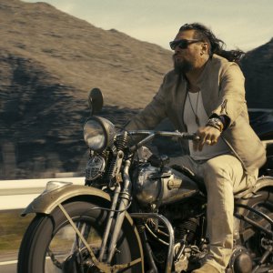 Fratelli Demolitori: Jason Momoa, Dave Bautista in moto