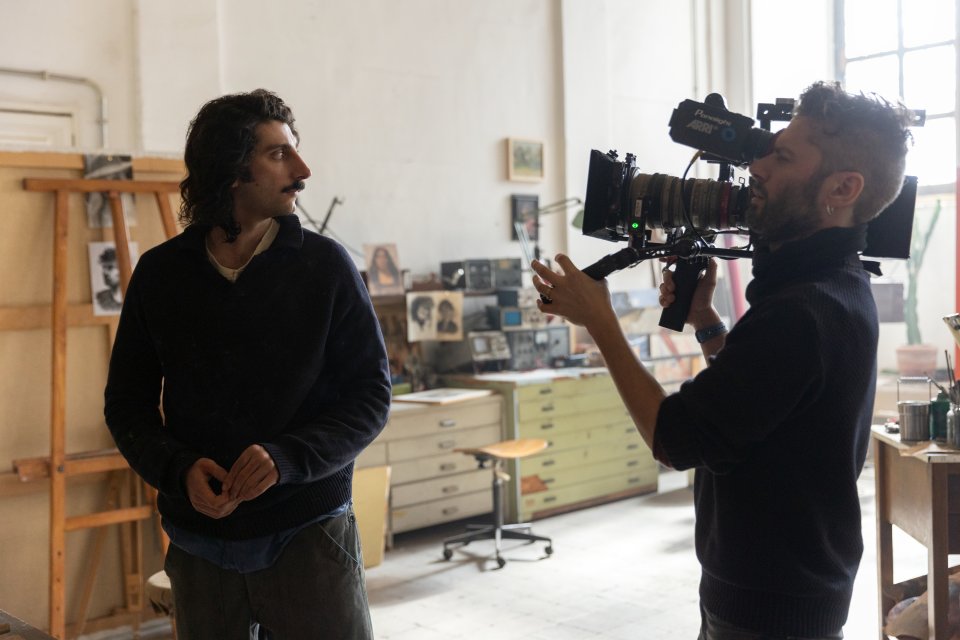 Il Falsario Set Lodovichi Castellitto Film