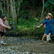 Anaconda: Jack Black, Paul Rudd e Thandiwe Newton mentre 'girano' il film