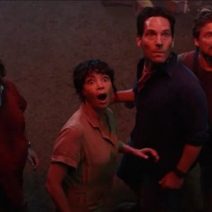 Anaconda: Jack Black, Paul Rudd, Thandiwe Newton e Steve Zahn in una foto