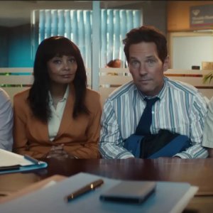 Anaconda: Jack Black, Paul Rudd, Steve Zahn e Thandiwe Newton in un frame