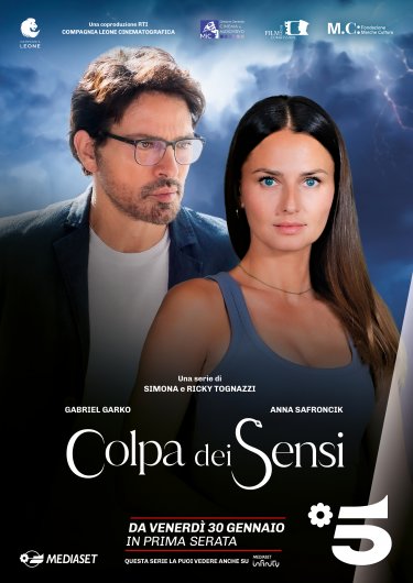 Colpa Dei Sensi Poster Serie Tv Mediaset