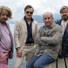 Lavoreremo da grandi: Nicola Rignanese, Niccolò Ferrero, Antonio Albanese, Giuseppe Battiston in un'immagine