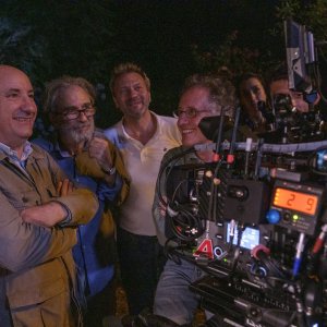 Lavoreremo da grandi: Antonio Albanese in sul set del film