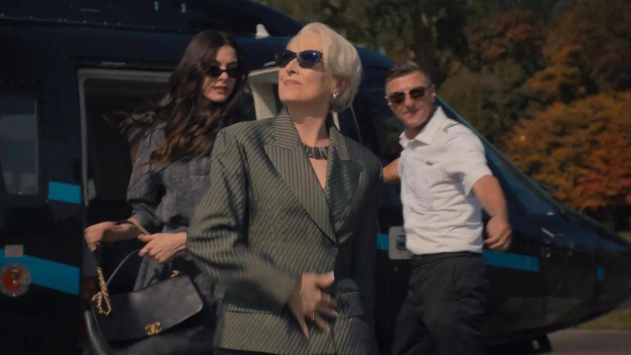 Anne Hathaway e Meryl Streep