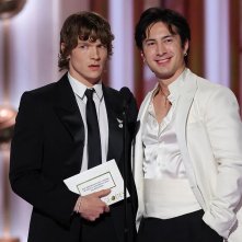 Hudson Williams e Connor Storrie ai Golden Globes