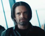 Sebastian Stan, calvo con barba incolta, è irriconoscibile nel nuovo film