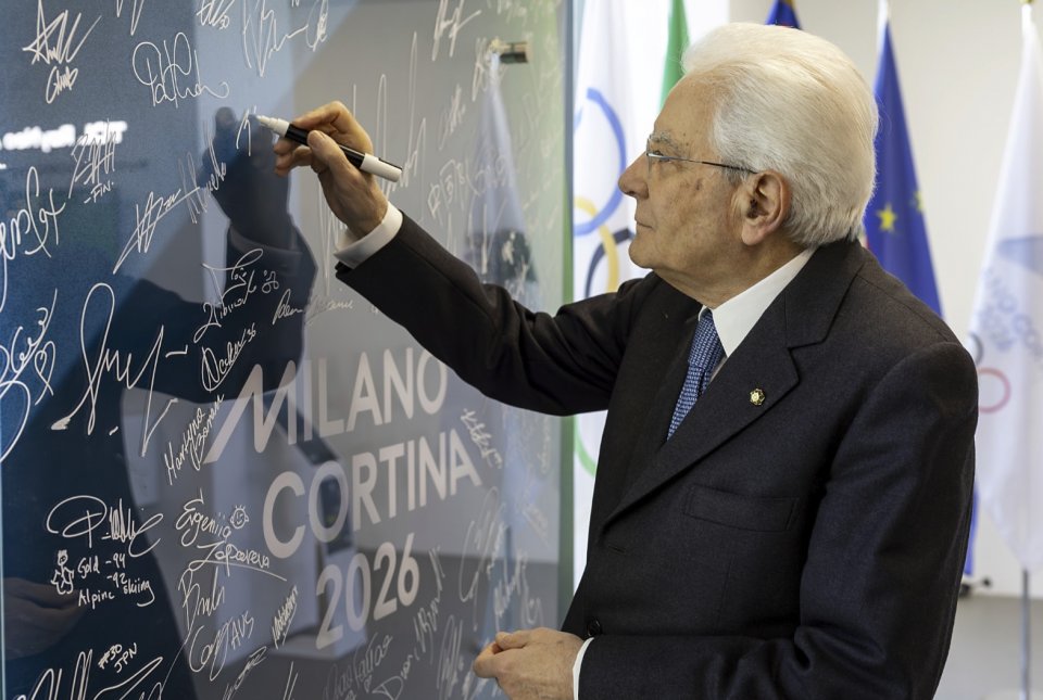 Cdg Matteralla Firma Olimpiadi